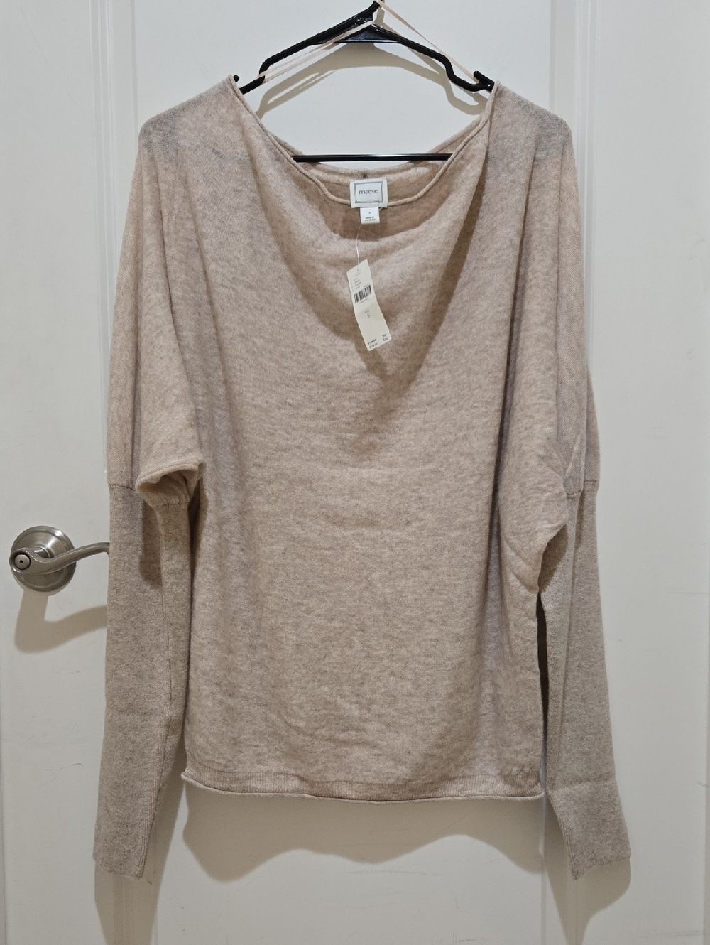 Maeve Light Weight Cashmere Wool Blend Boat Neck Sweater